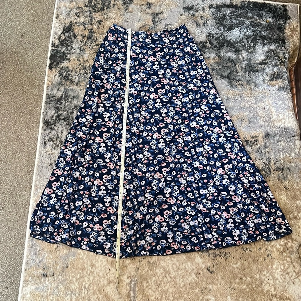 Floral A line skirt